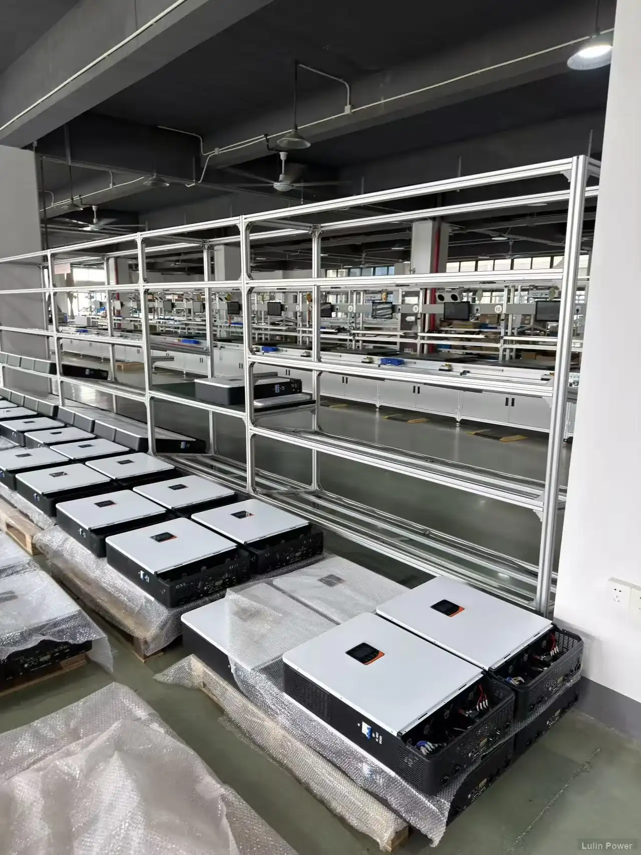 Lulin Power partnered production line for private-label ESS manufacturing